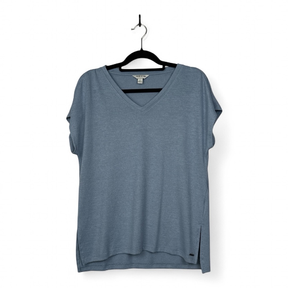 Orvis Blue Relaxed Boxy T-Shirt‎